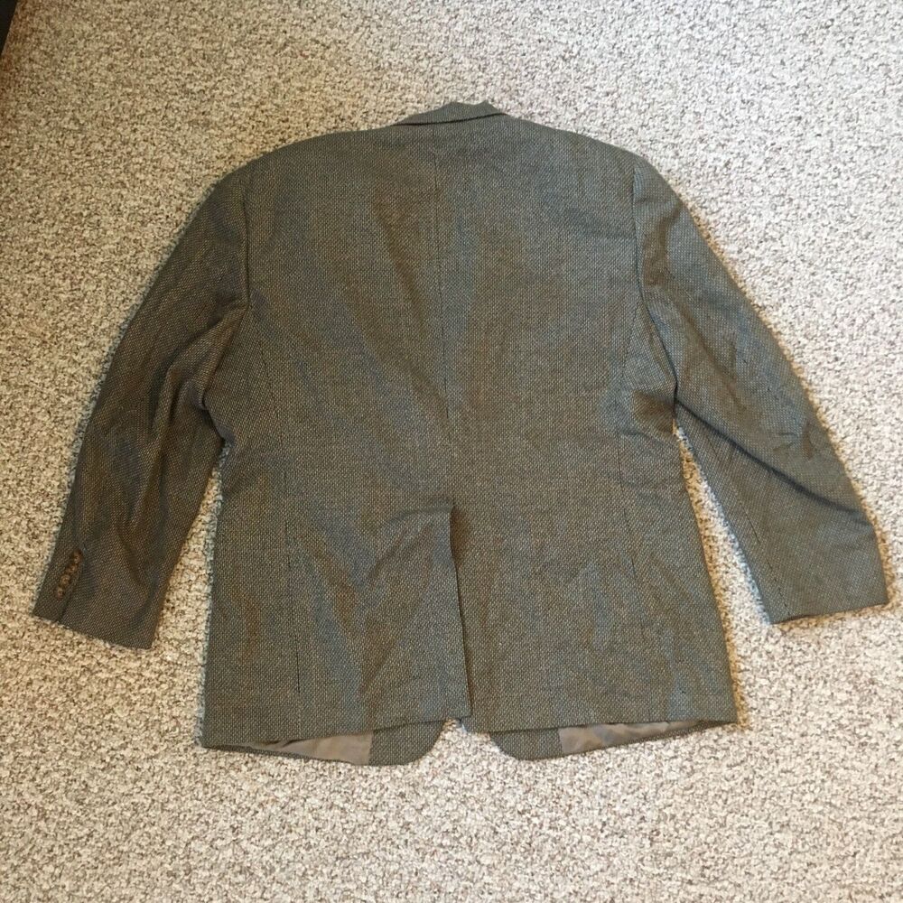 VTG Tweed Blazer Sports Coat UK Great Britain Jacket Two Button Austin Reed - Picture 2 of 14